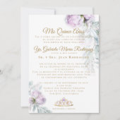 Mis Quince Años Modernos Uitnodiging (Voorkant)