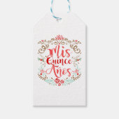 Mis Quince Anos Quinceanera 15th Birthday Cadeaulabel (Voorkant)