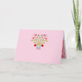 Mis Quince Anos Roze Quinceanera Bloemen Mexicaans (Achterkant)