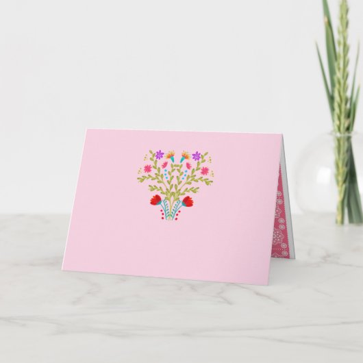 Mis Quince Anos Roze Quinceanera Bloemen Mexicaans (Achterkant)