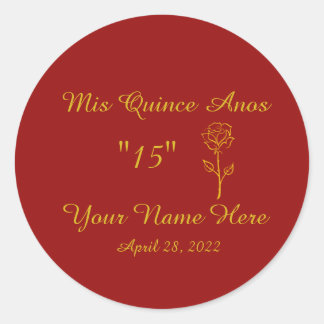 Mis Quince Anos Stickers
