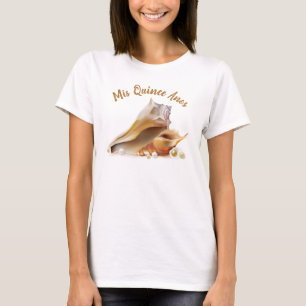 Mis Quince Anos Zeeschelpen Graphic T-shirt