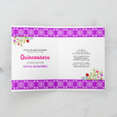 Mis Quince Anos Zwarte Mexicaanse Feest Quinceaner (Binnen)