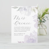 Mis Quince Bloemen Verjaardag Quinceañera QR Code Kaart (Staand voorkant)