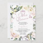 Mis Quince | Bloemfoto Quinceañera Spaans Kaart (Voorkant)