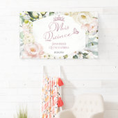 Mis Quince | Boho Floral Lijst Quinceañera Banner (Insitu)