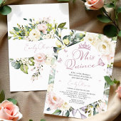 Mis Quince | Butterfly Floral Quinceañera Spaans Kaart