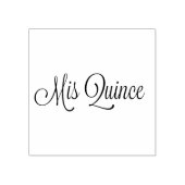 Mis Quince - houtstempel Rubberstempel (Afrduk)