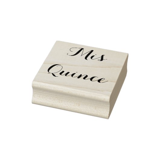 Mis Quince - houtstempel Rubberstempel (Stempel)