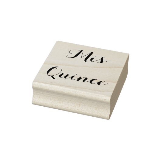 Mis Quince - houtstempel Rubberstempel (Stempel)