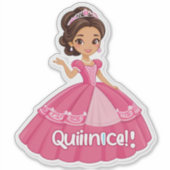 Mis Quince, Mis Reglas!" (Quinceañera) Sticker (Voorkant)