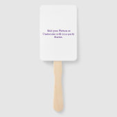 Mis Quince Pas Hand fans aan Handwaaier (Achterkant)