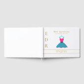 Mis Quince Quinceanera jurk GASTENBOEK Op maat gem (Volledig)