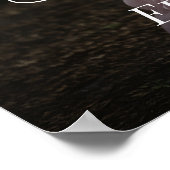 Mis Quince Quinceanera welkomstbord met foto Poster (Hoek)