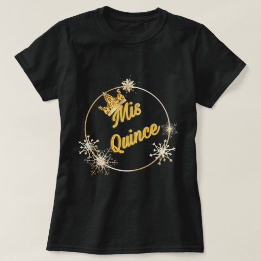 Mis Quince: T-shirt (Design voorkant)