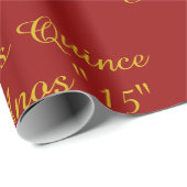 Mis Quince Wrapping Paper Cadeaupapier (Rol Hoek)