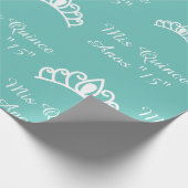 Mis Quince Wrapping Paper Cadeaupapier (Hoek)