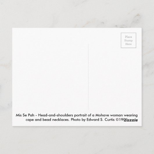 Mis Se Pah Briefkaart (Achterkant)