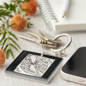 Mis-spliced Sleutelhanger (Voorkant Rechts)