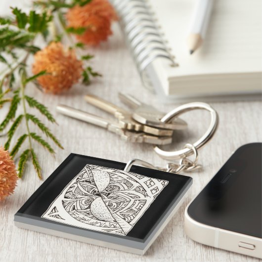 Mis-spliced Sleutelhanger (Voorkant Rechts)