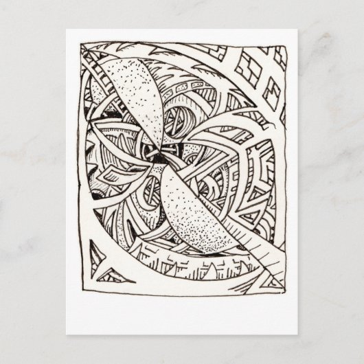 Mis-spliced, van Brian Benson Briefkaart (Voorkant)