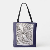 Mis-spliced, van Brian Benson Tote Bag (Achterkant)