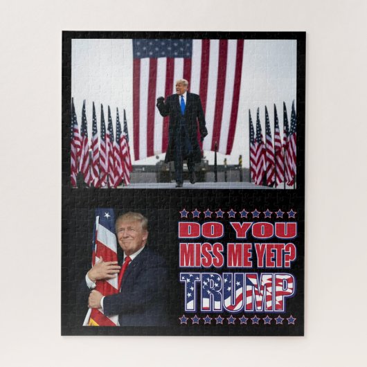 Mis u me nog maar Trump? Legpuzzel (Verticaal)