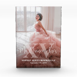 Mis XV Años Quinceañera Keepsake 15e verjaardag Fotoblokken