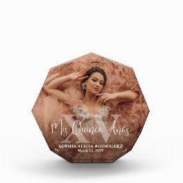 Mis XV Años Quinceañera Keepsake 15e verjaardag Fotoblokken