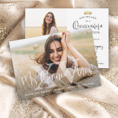 Mis XV Modern Quinceañera 2 Foto 15e verjaardag Save The Date