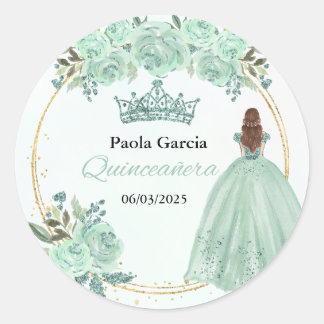 MIS XV-stickers Ronde Sticker