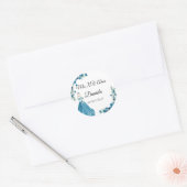 mis XV-stickers Ronde Sticker (Envelop)