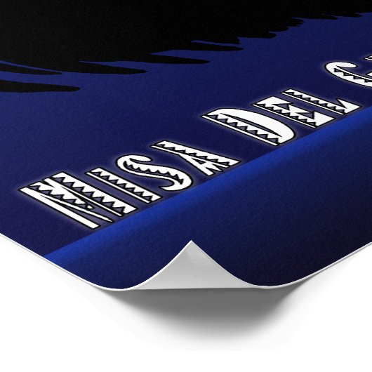 Misa Del Gallo Poster (Hoek)