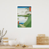 Misaka Pass in de provincie Kai Poster (Keuken)