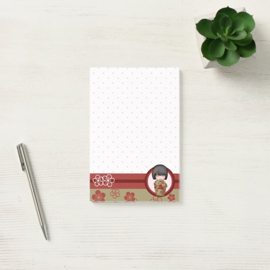 Misaki de kokeshi pop post-it® notes (Kantoor)