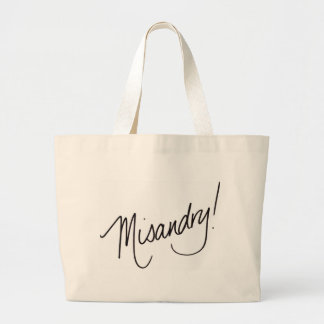 Misandry! canvas tas