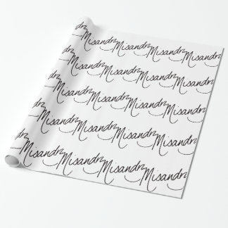 Misandry! Verpakkingspapier Cadeaupapier