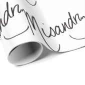 Misandry! Verpakkingspapier Cadeaupapier (Rol Hoek)