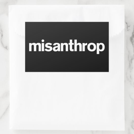 Misanthrop Box Sticker (Tas)