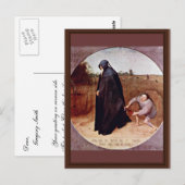 Misantrope door Bruegel D. Ä. Pieter (beste kwalit Briefkaart (Voorkant / Achterkant)
