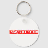Misantropische stempel sleutelhanger (Achterkant)