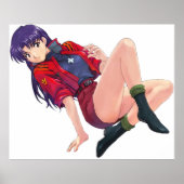 Misato Katsuragi Neon Genesis Evangelion Poster (Voorkant)
