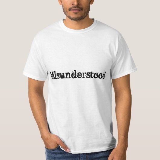 Misbegreep T-Shirt (Voorkant)