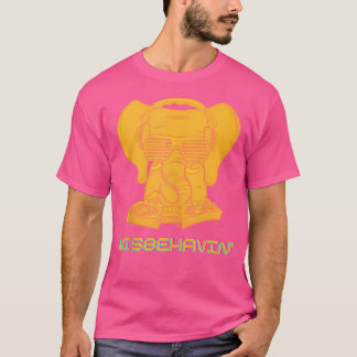 Misbehaving Edm Muziekfestival Rave T-shirt