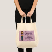 Misbehaving Mary Boodschaptas Tote Bag (Voorkant (product))