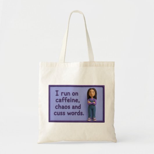 Misbehaving Mary Budget Tote Tas (Voorkant)
