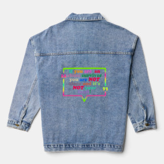 Misbruik Survivor Denim Jacket