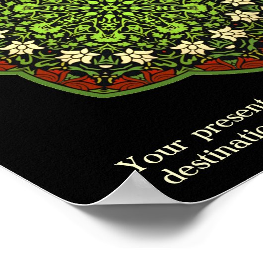 Misbruik Survivors Mandala Inspirerend Poster (Hoek)