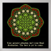 Misbruik Survivors Mandala Inspirerend Poster (Voorkant)