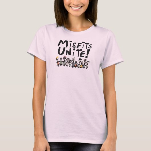 Misbruik Unite Dames T T-shirt (Voorkant)
